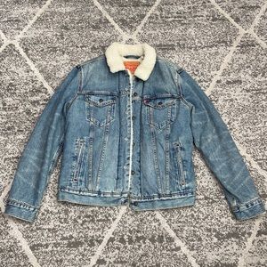 Levi’s Sherpa jean jacket